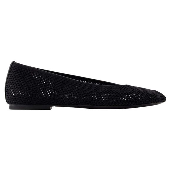 Ballerinas - Burberry - Leather - Black - Picture 1 of 4
